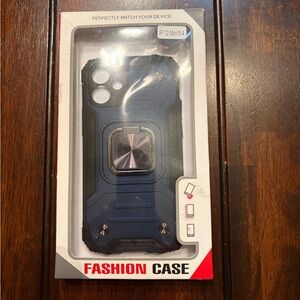 Kickstand Ring Case for iPhone 12 Mini - Blue